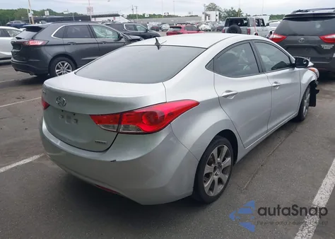 2012 Hyundai Elantra Limited (Ulsan Plant) from USA, damaged, VIN KMHDH4AE5CU338336